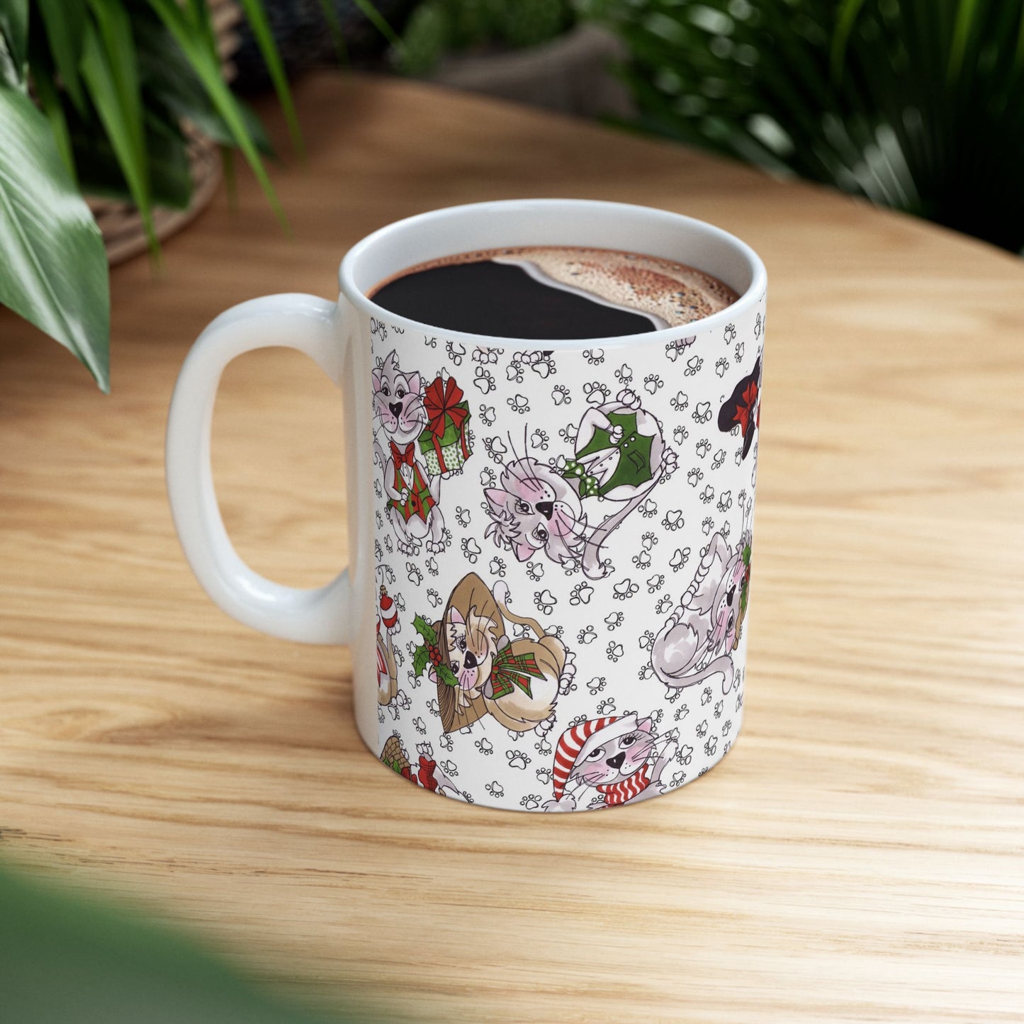 Kitty Blizzard White Cup