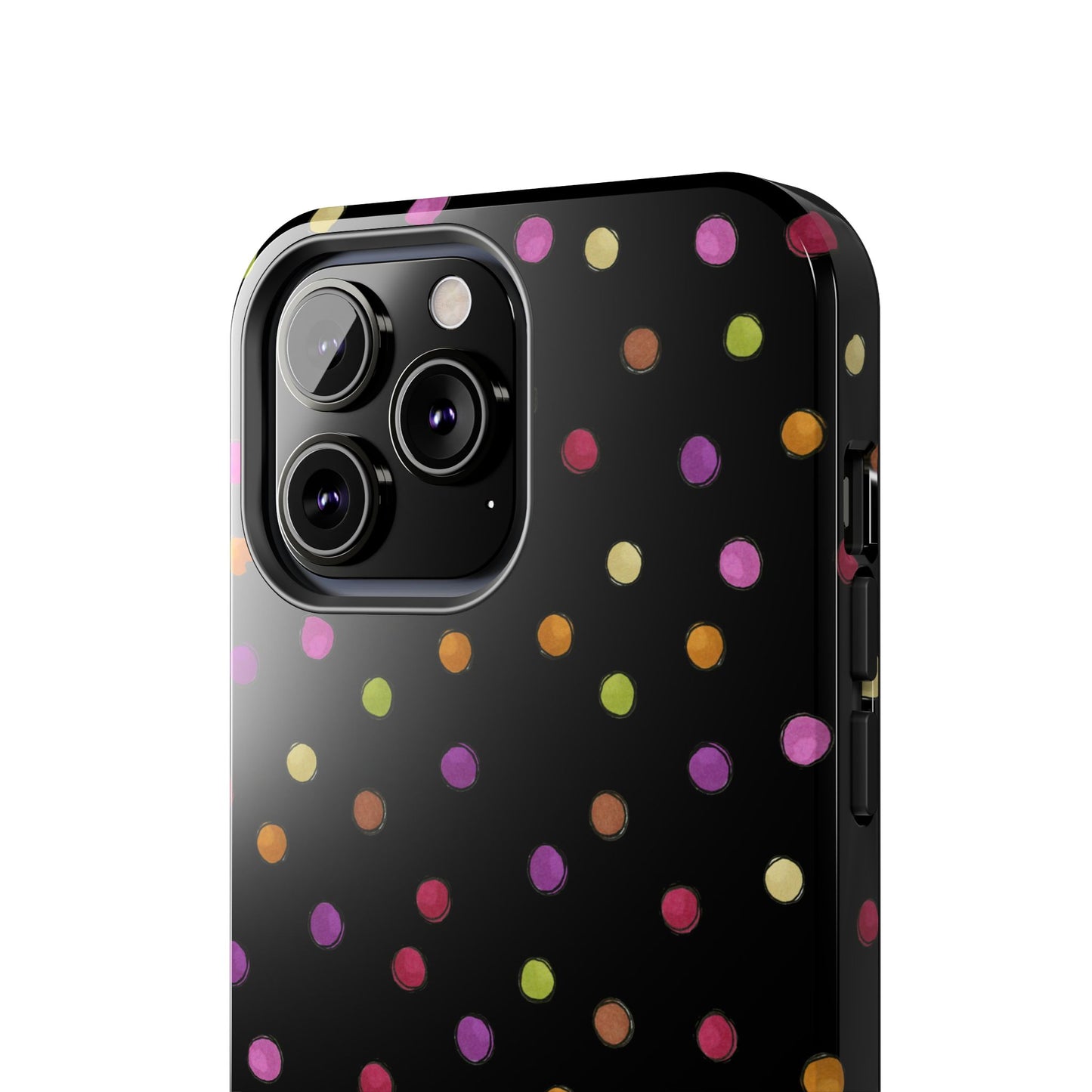 Tea Dot Black Phone Case