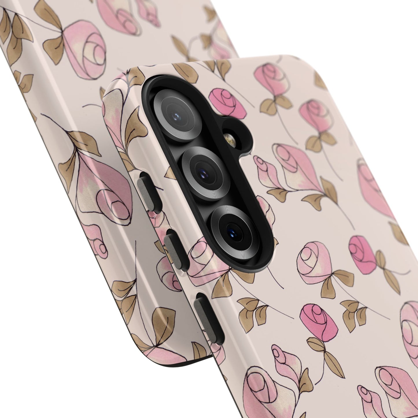 Simply Roses Vanilla Phone Case