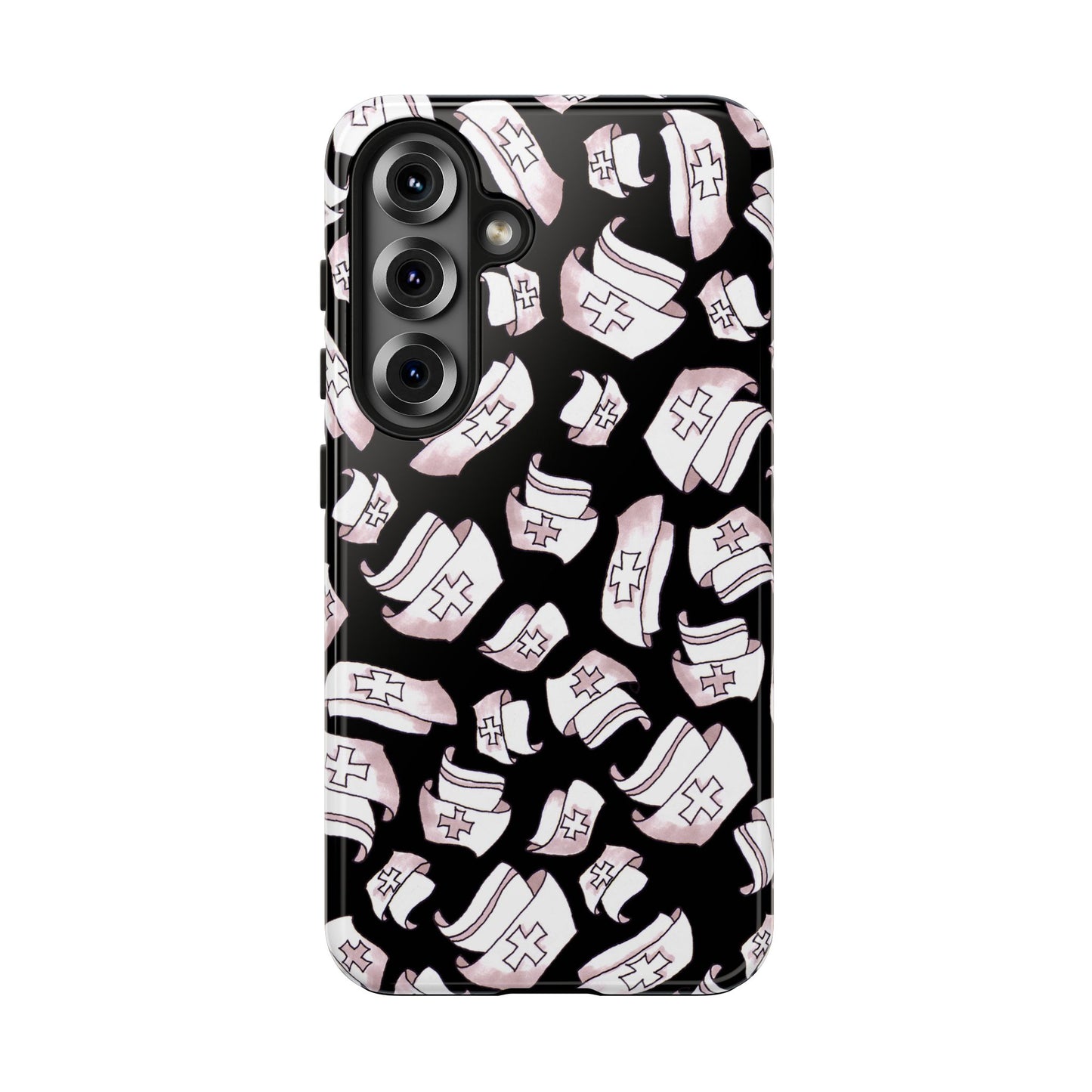 Happy Hats Black Phone Case