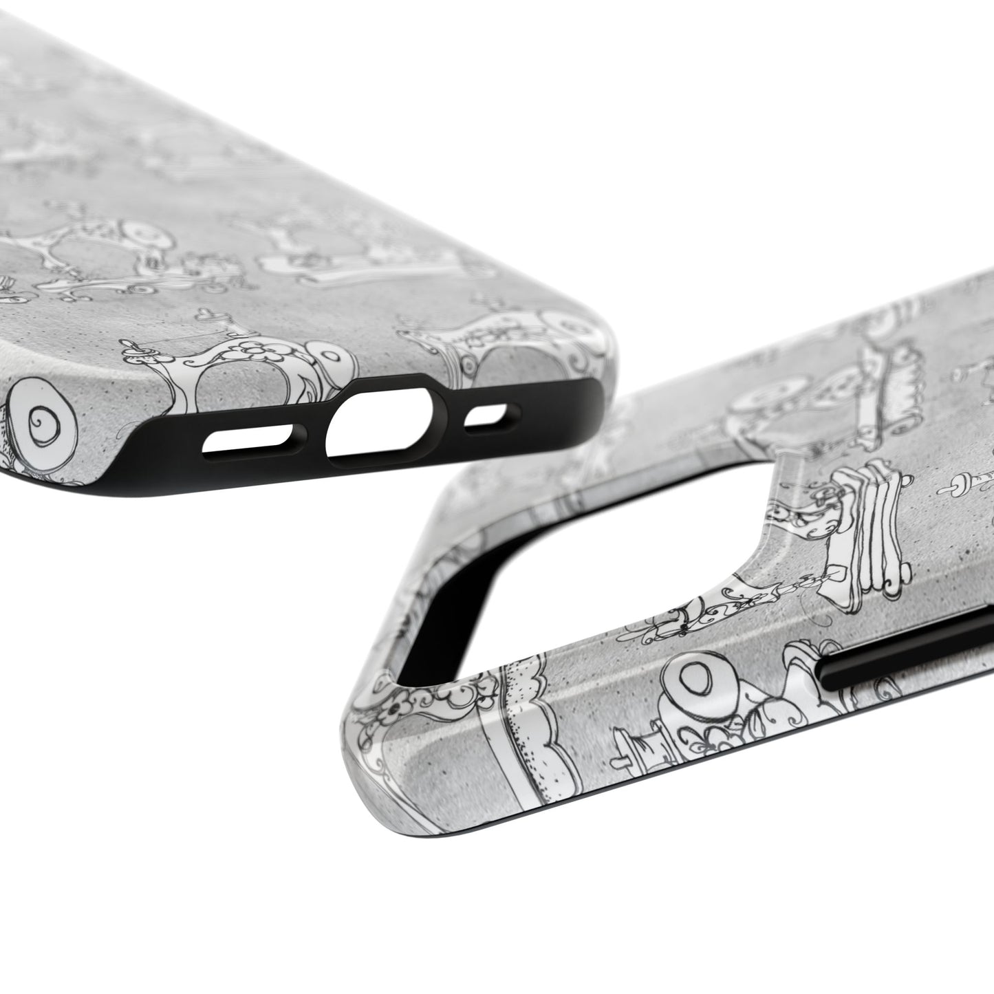 Machination Silver Phone Case