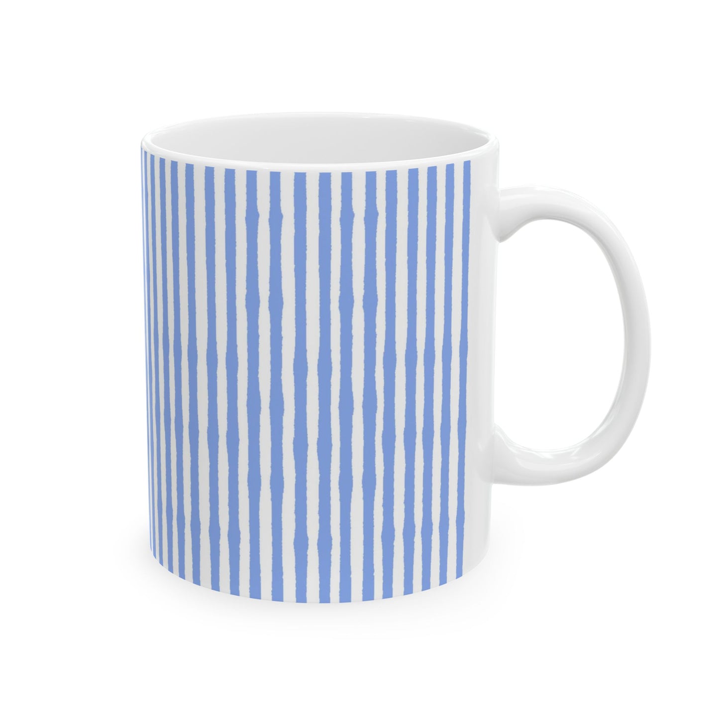 Lazy Stripe Blue / White Cup