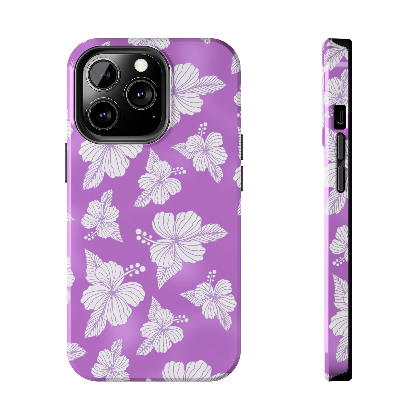 Hibiscus Lilac Phone Case