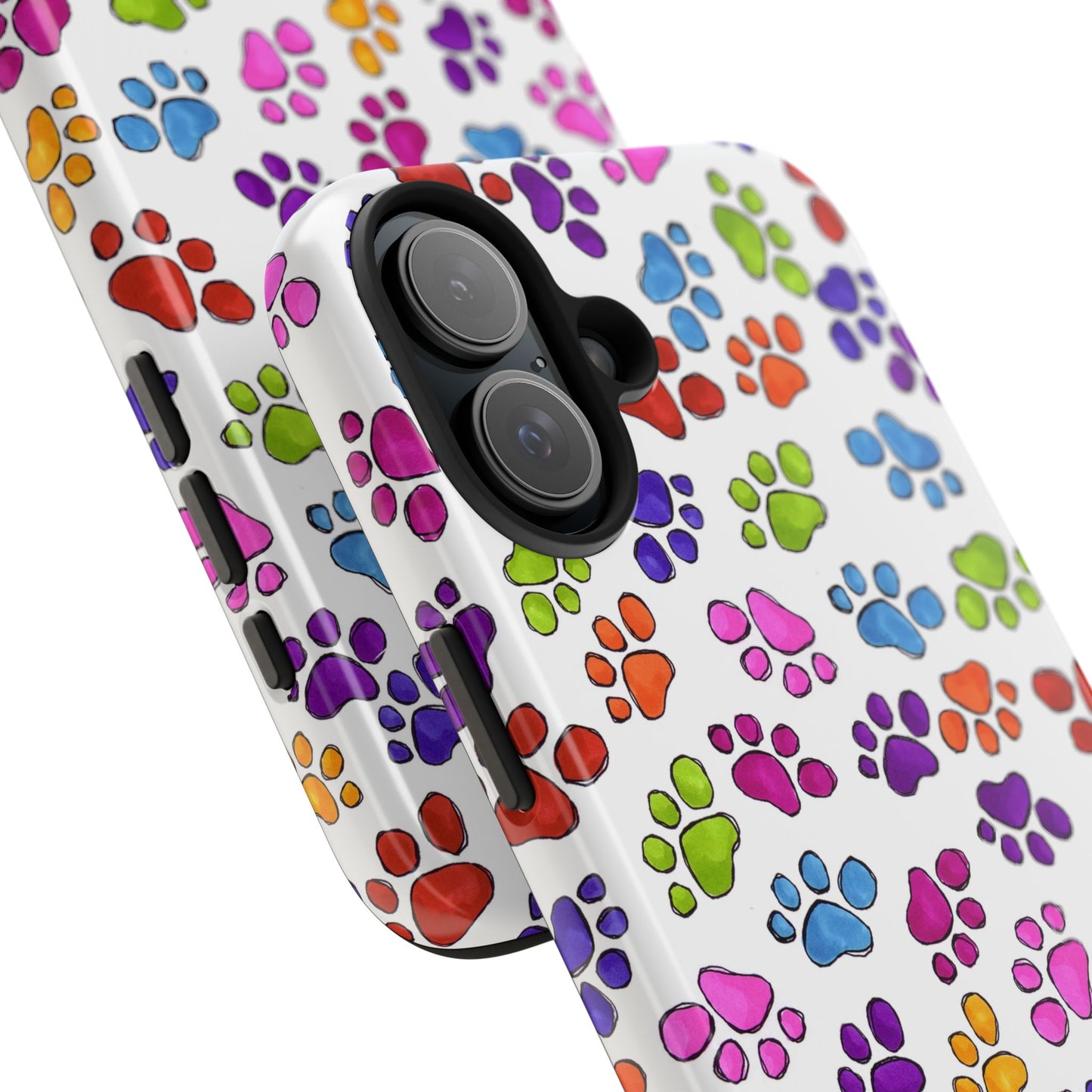 Fancy Paws White Phone Case