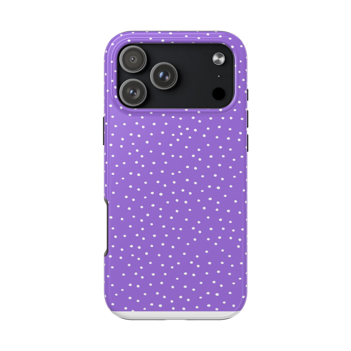 Dinky Dots Lilac / White Phone Case