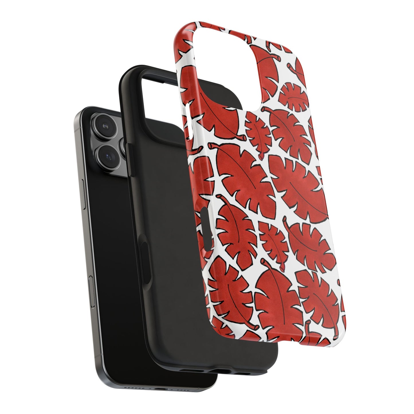 Red Bananas White Phone Case