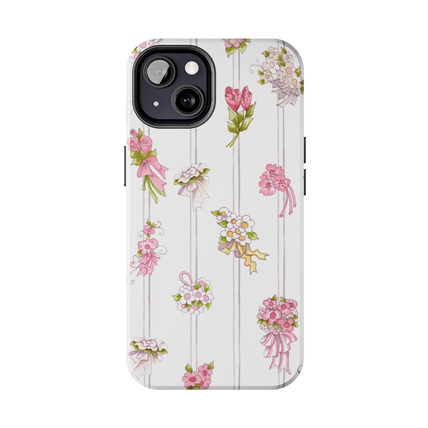 Bouquet Stripe Phone Case