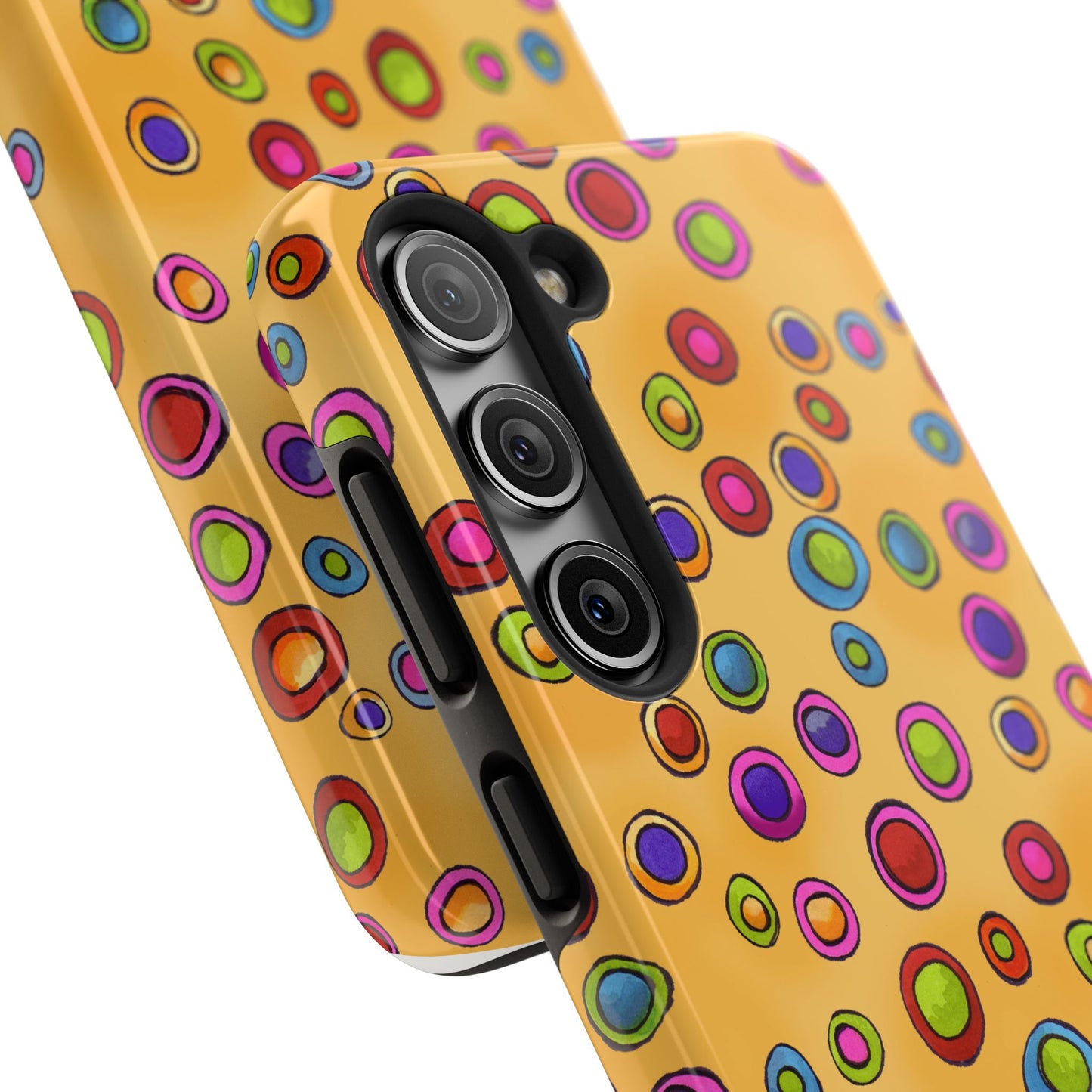 Dopey Dots Yellow Phone Case