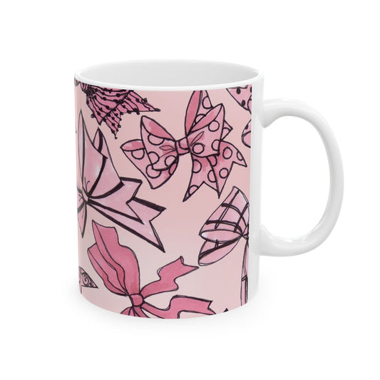 Blushing Bows Pink Sky Cup