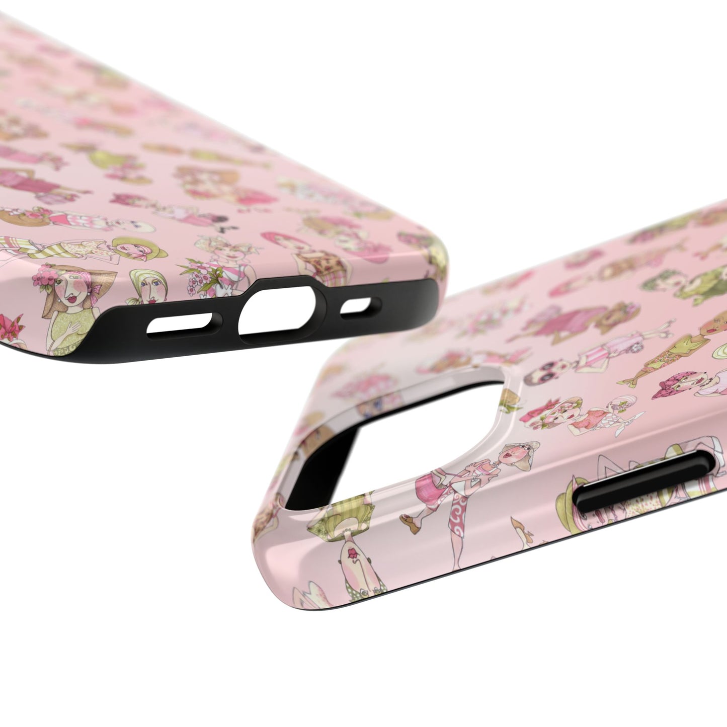 Tossed Ladies Pink Phone Case
