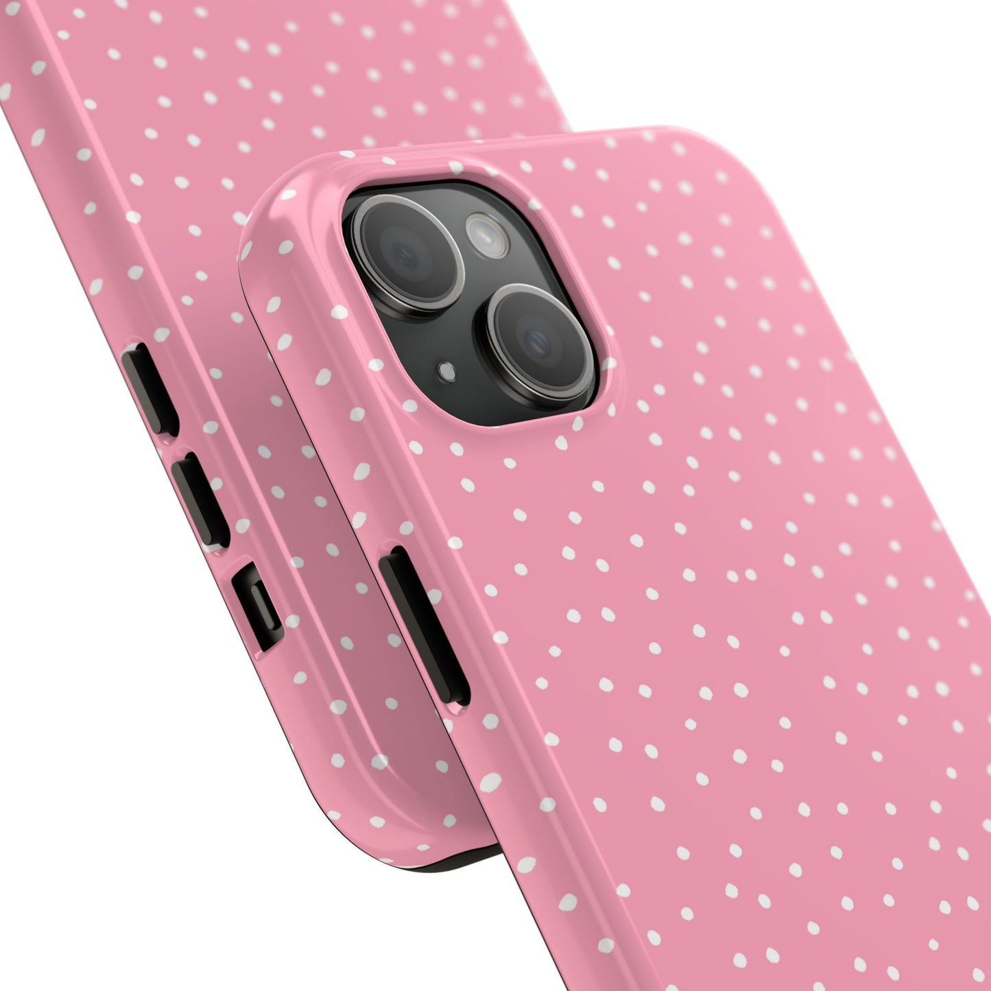 Dinky Dots Pink / White Phone Case