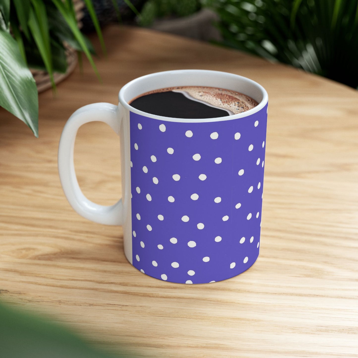 Dinky Dots Blue / White Cup