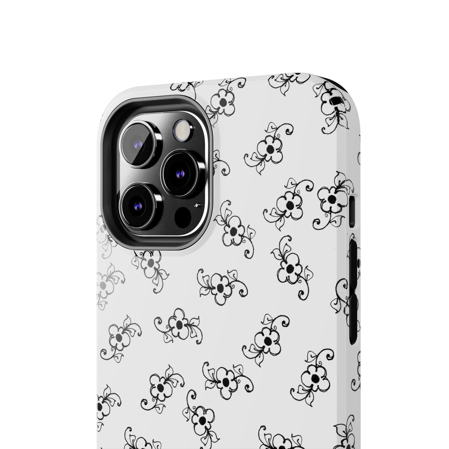 Favorite Daisies White / Black Phone Case