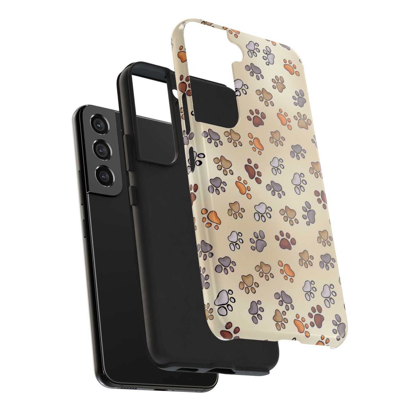Puppy Paws Bone Phone Case