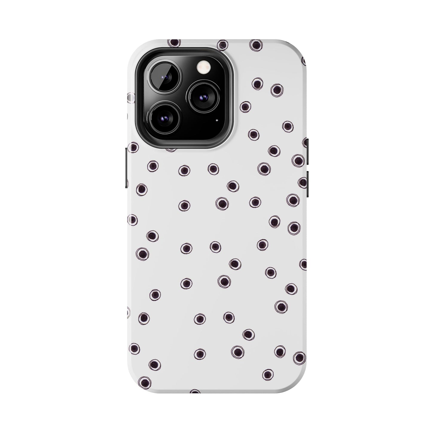 Halo Dots White Phone Case
