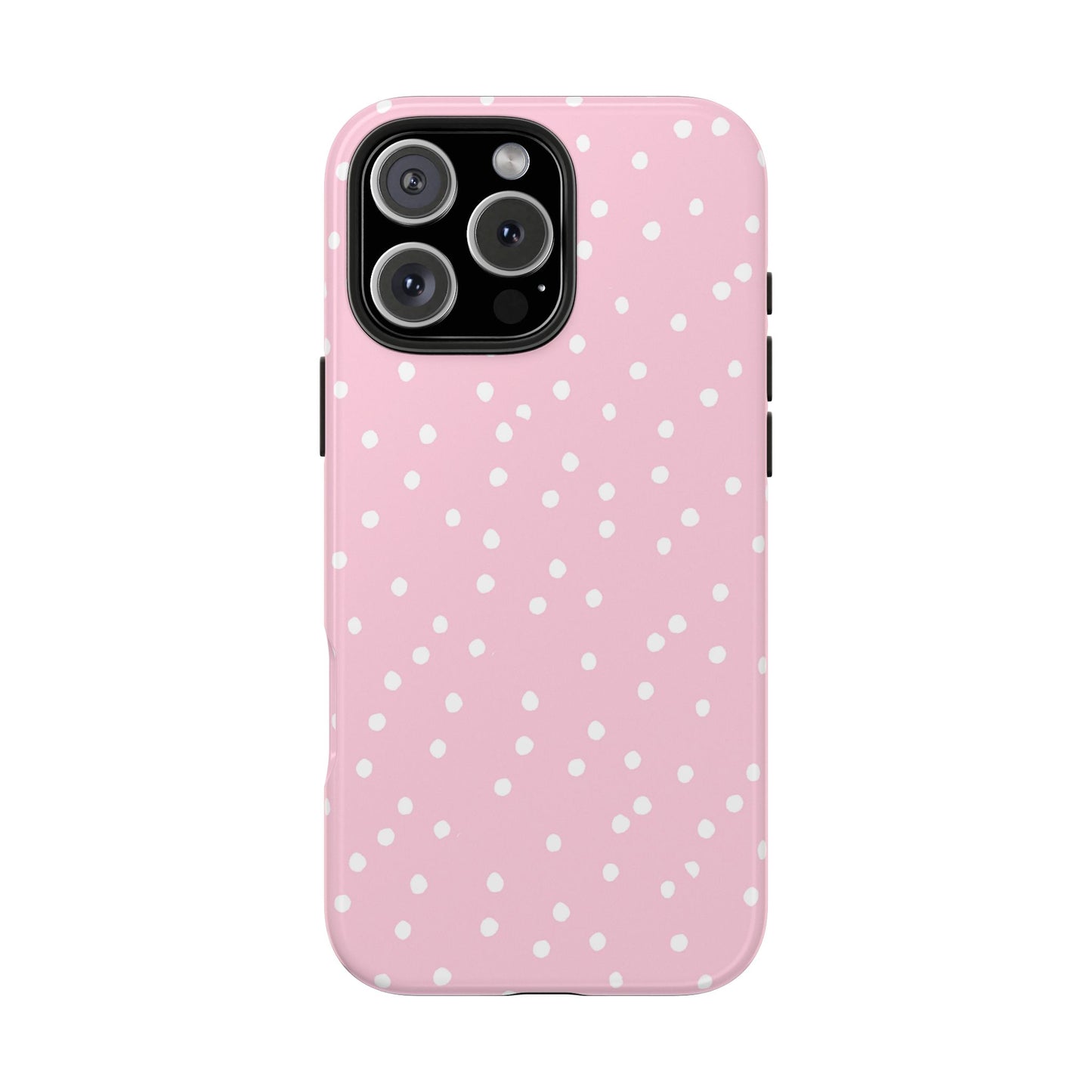 Space Dots Pink / White Phone Case