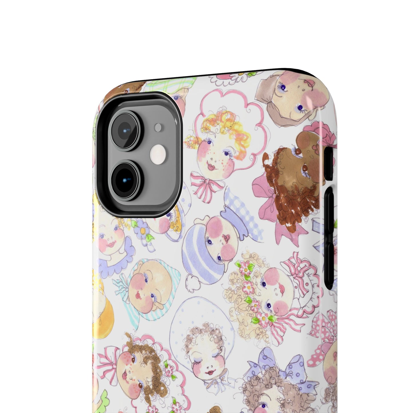 Baby Face Fling White Phone Case
