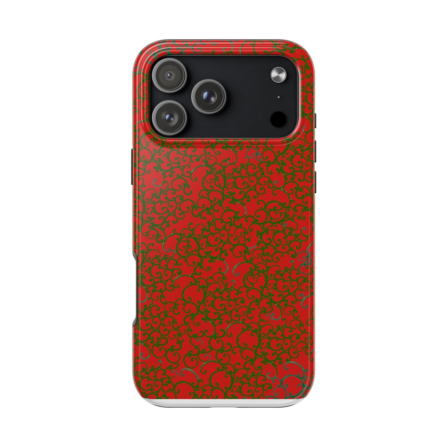Scrollie Red / Green Phone Case