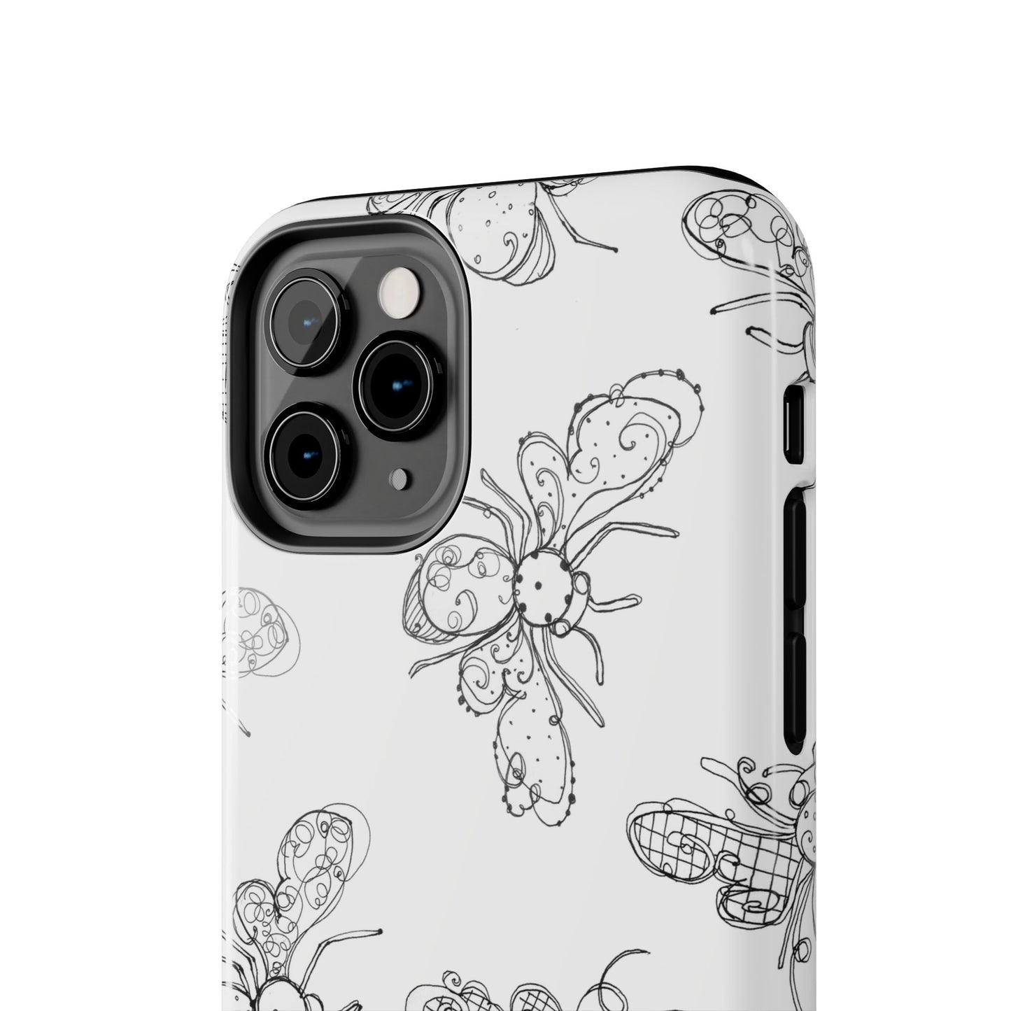 Busy Bees White Phone Case
