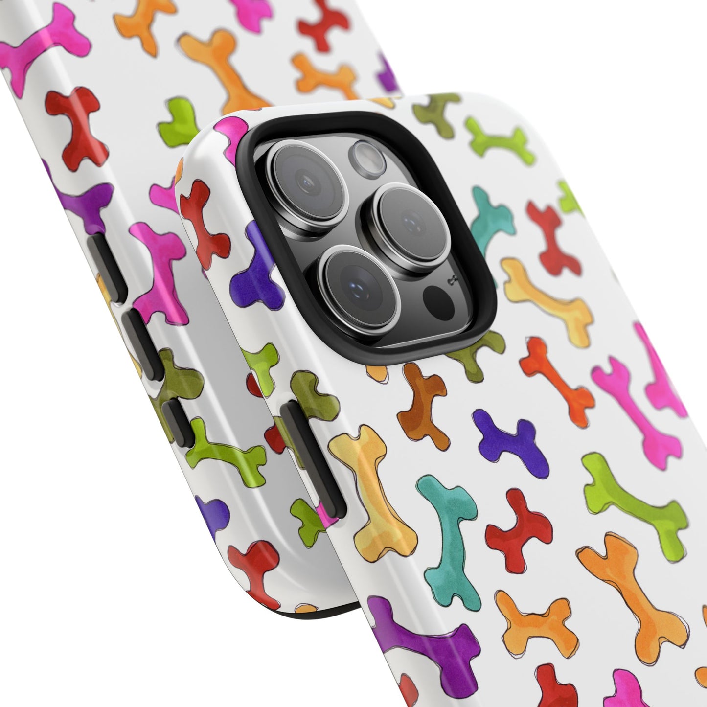 Happy Bones White Phone Case