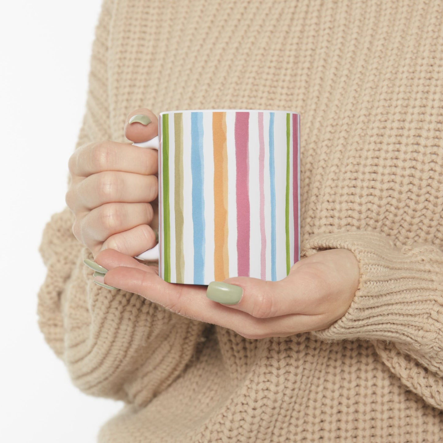 Swim Stripe Pastel Cup