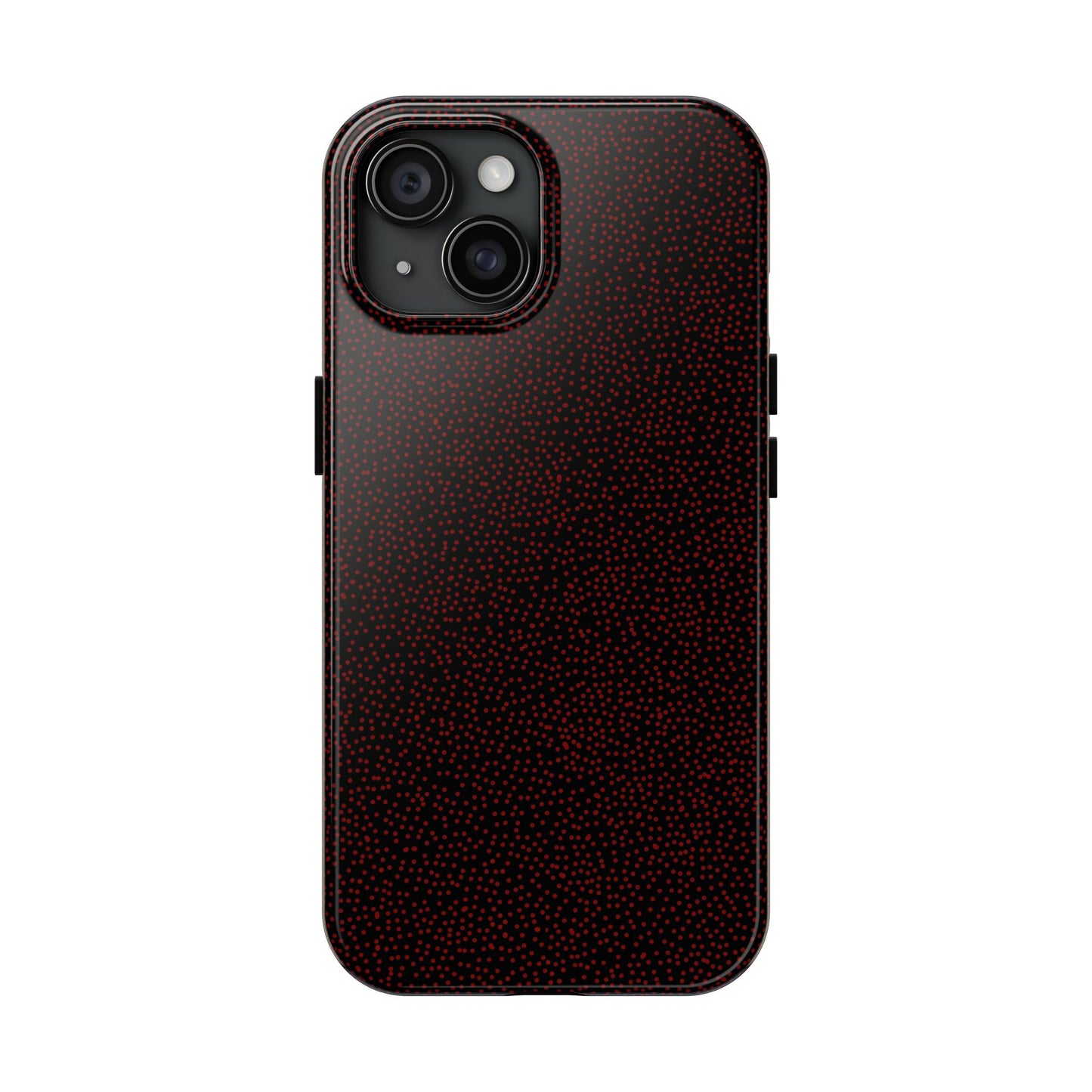 Mini Dot Black / Red Phone Case