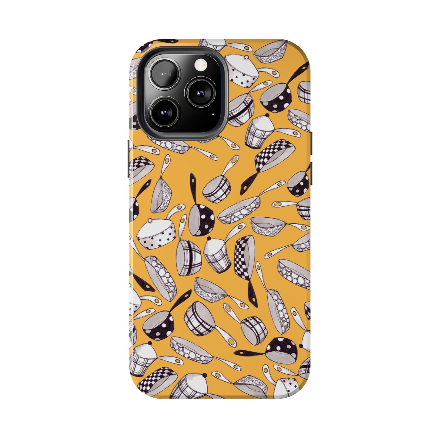 Pots & Pans Flyin' Yellow Phone Case