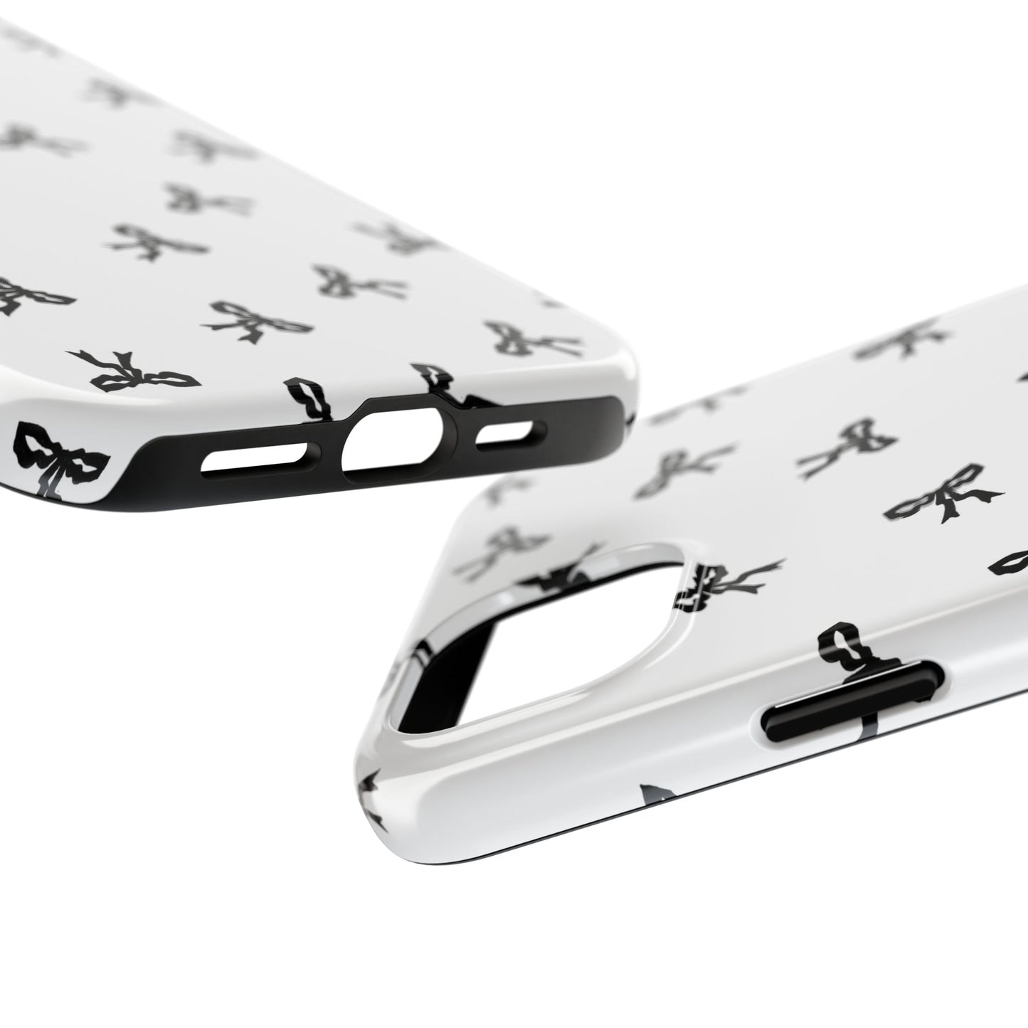 Black Bows Phone Case