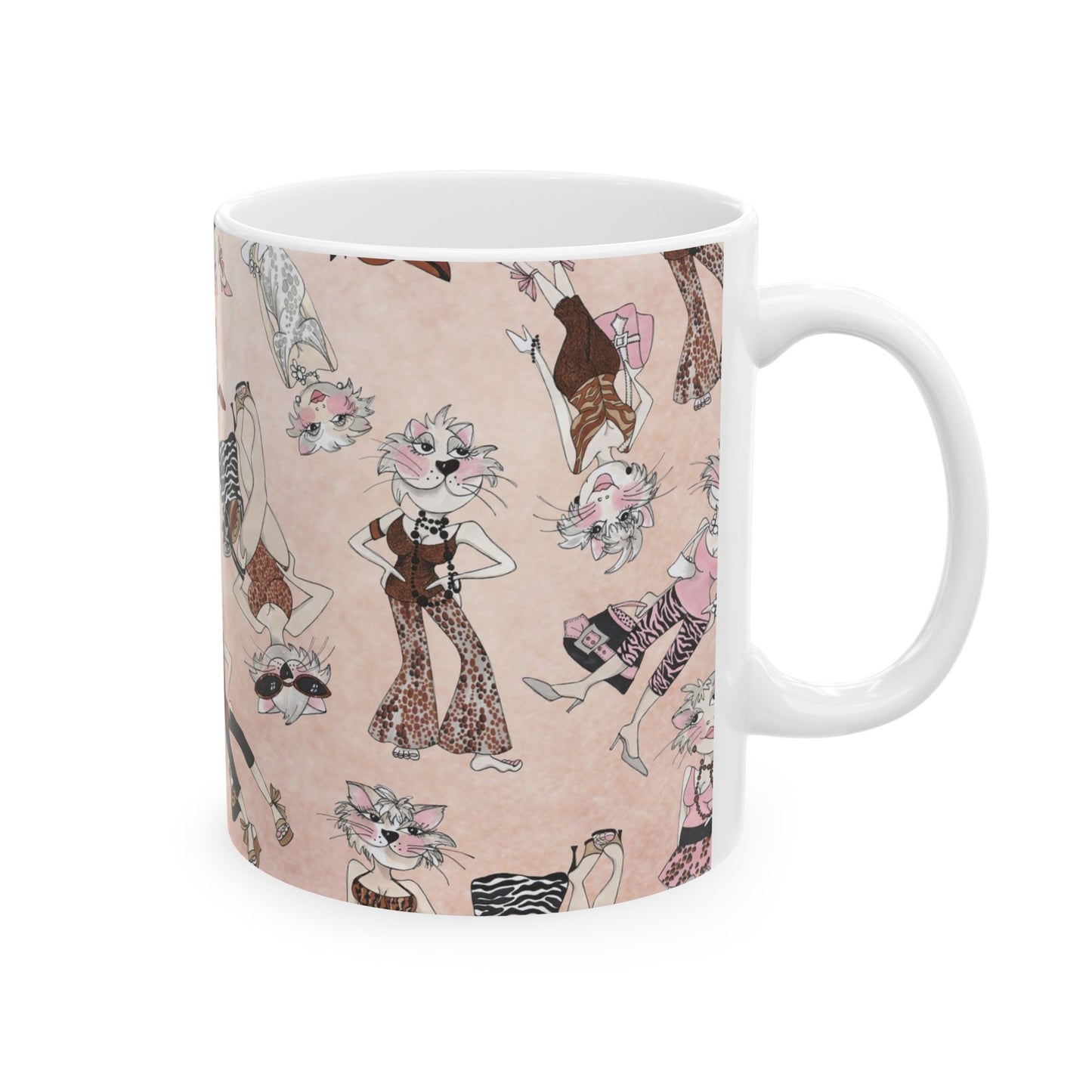 Tossed Wild Cats Cup