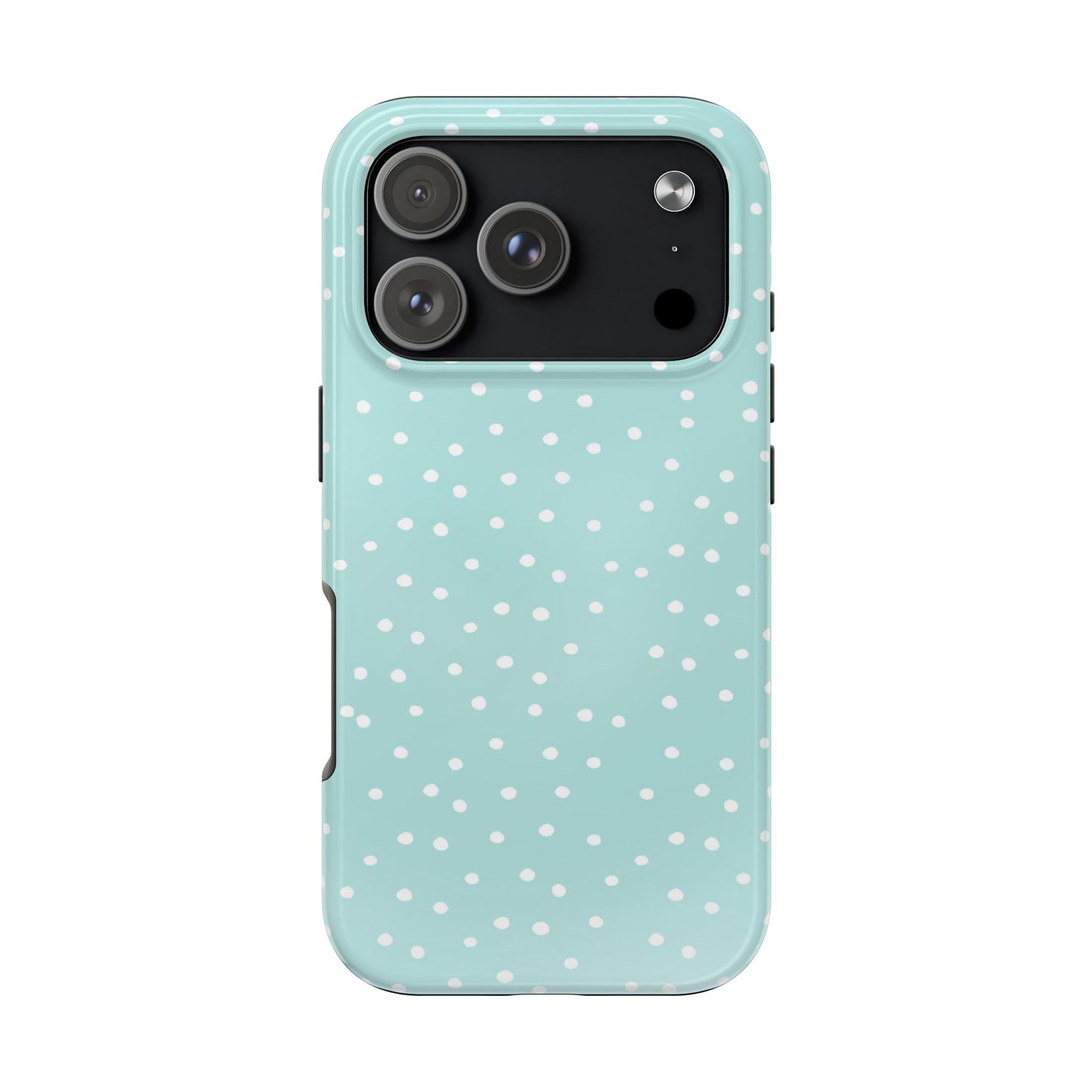 Petite Dots Seafoam / White Phone Case