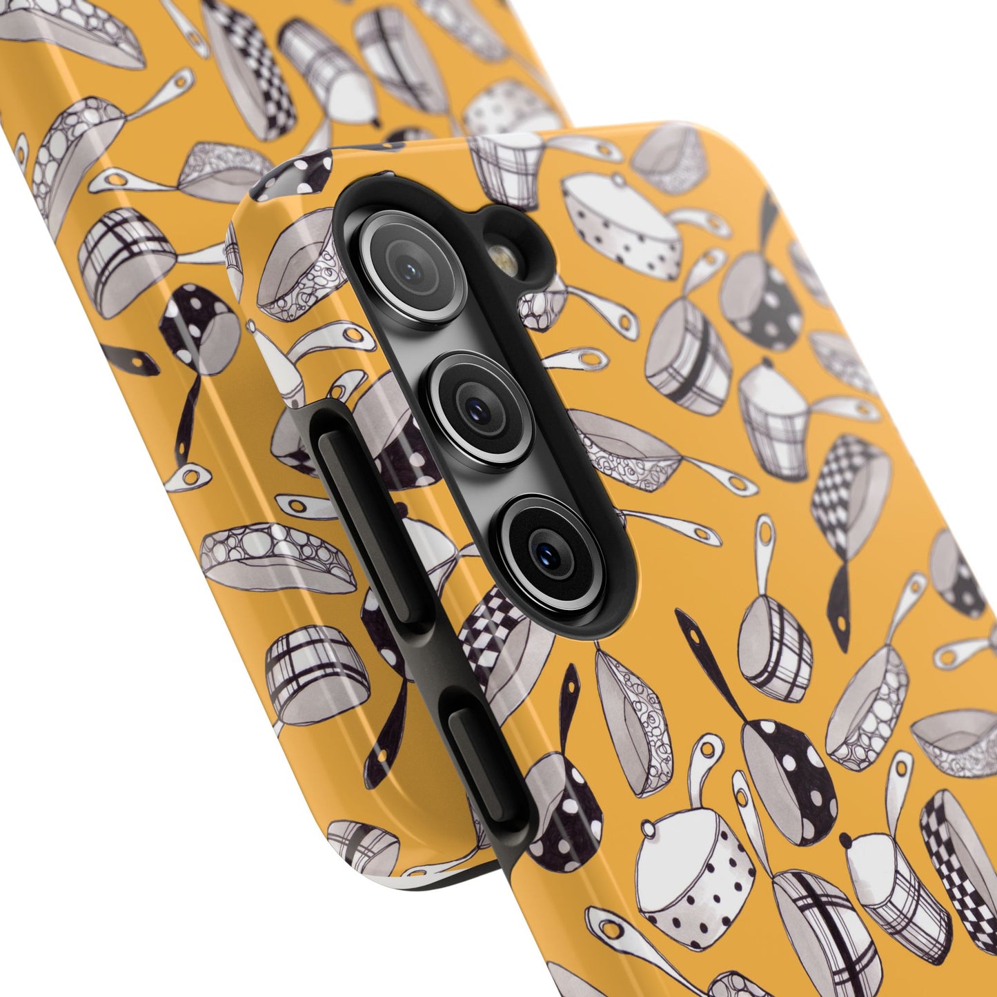 Pots & Pans Flyin' Yellow Phone Case