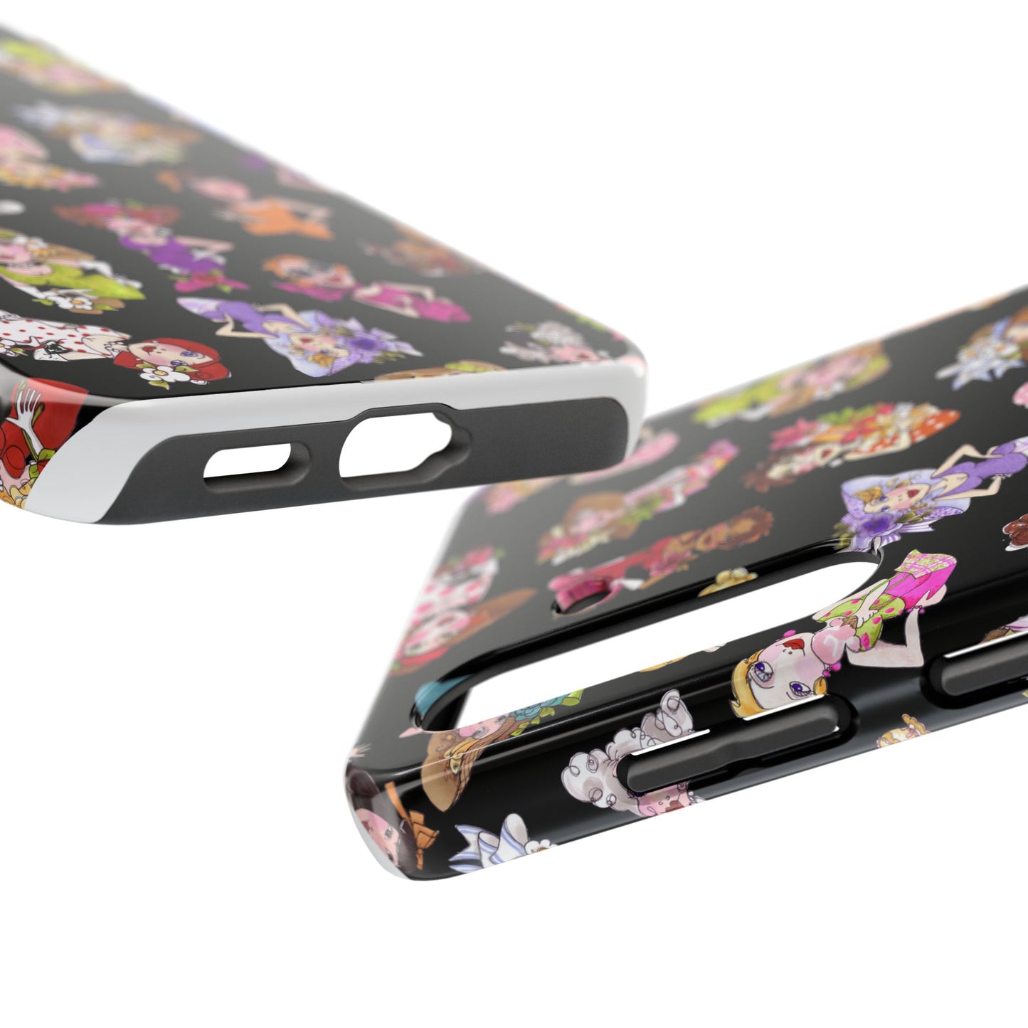 Fast Women Tossed Black Phone Case