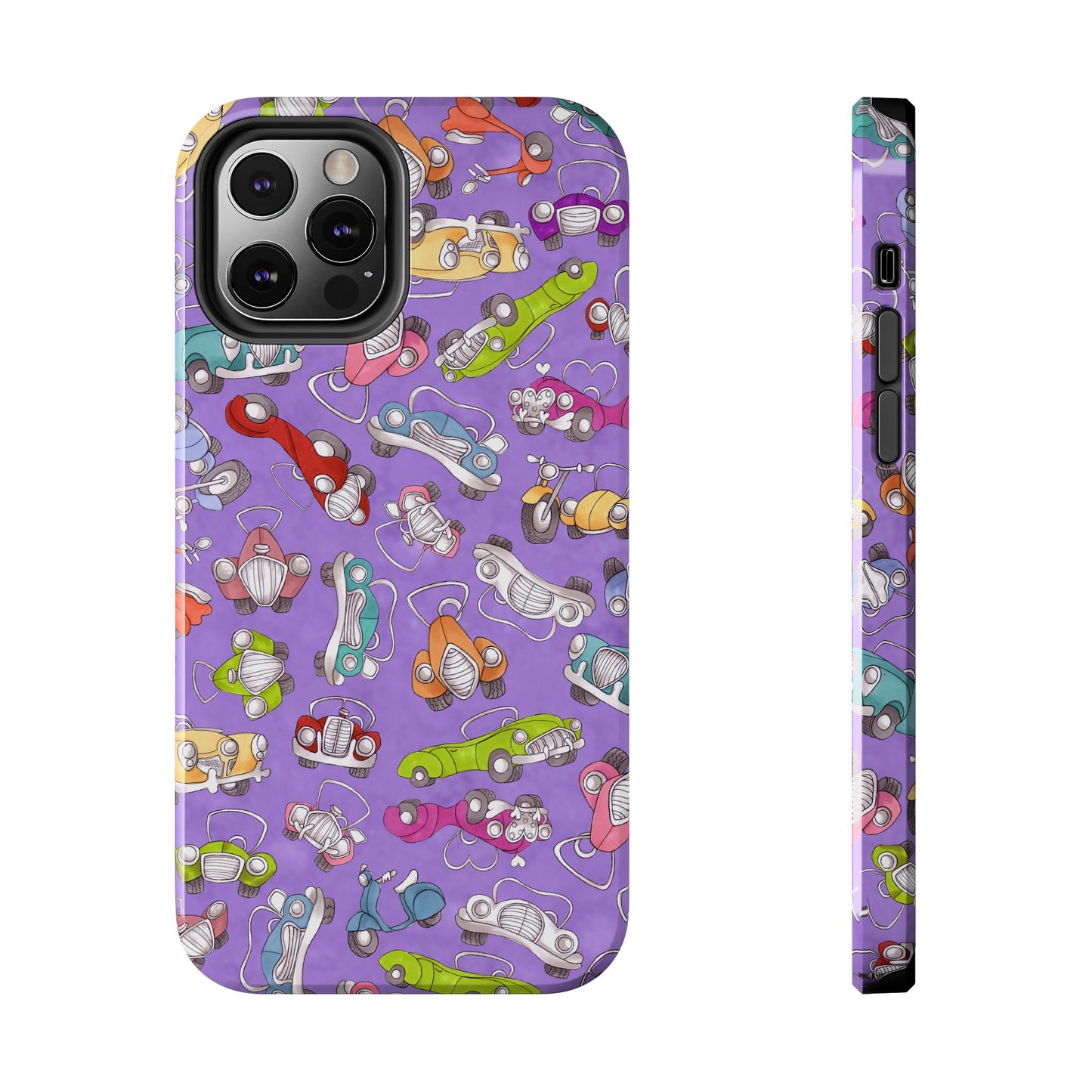 Pile Up Purple Phone Case