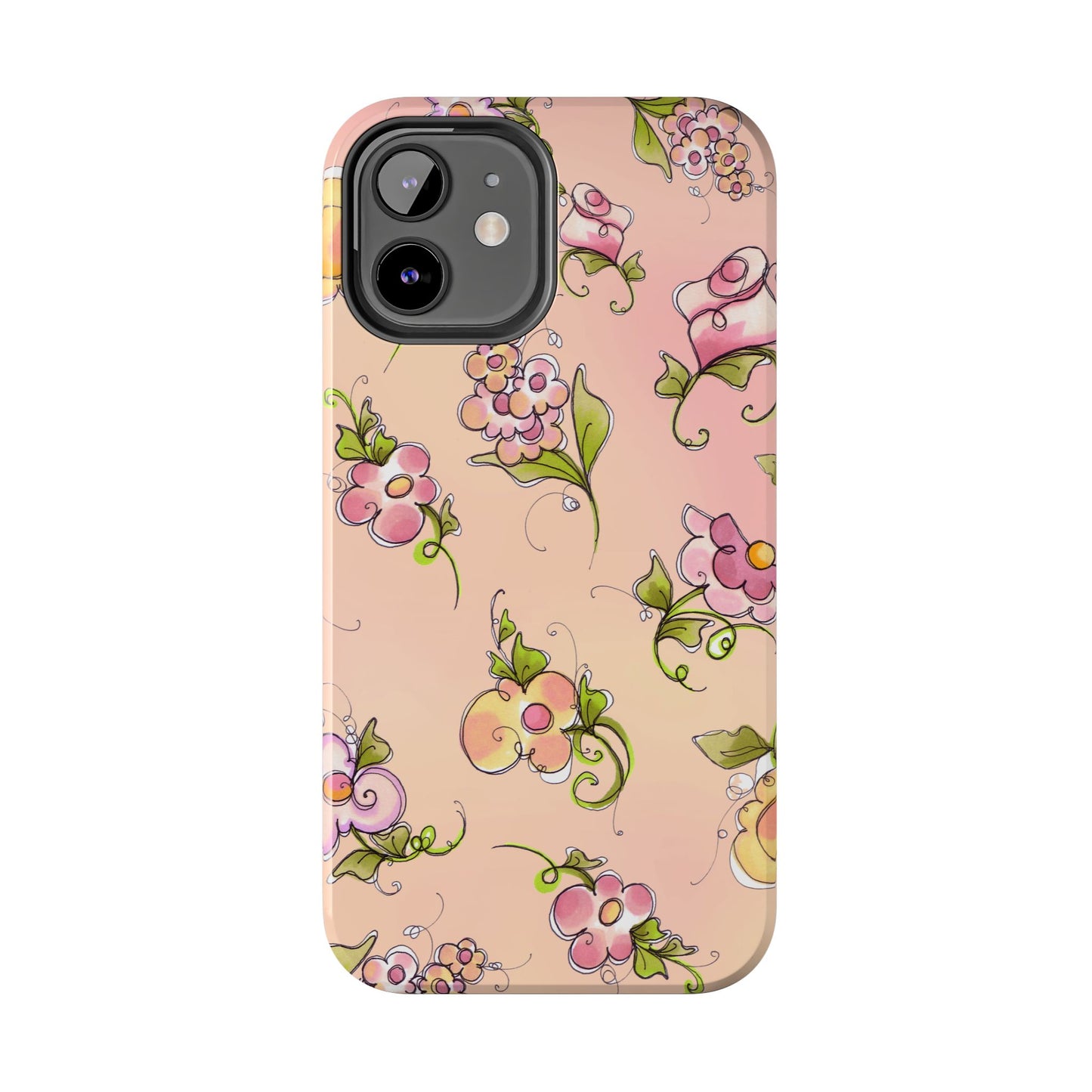 Flower Toss Sunrise Phone Case