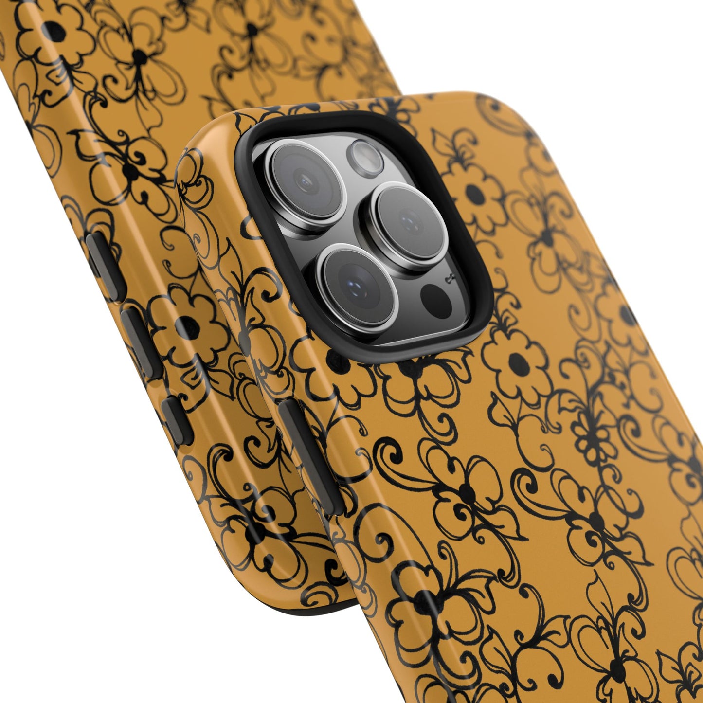 Daisy Jungle Yellow Phone Case