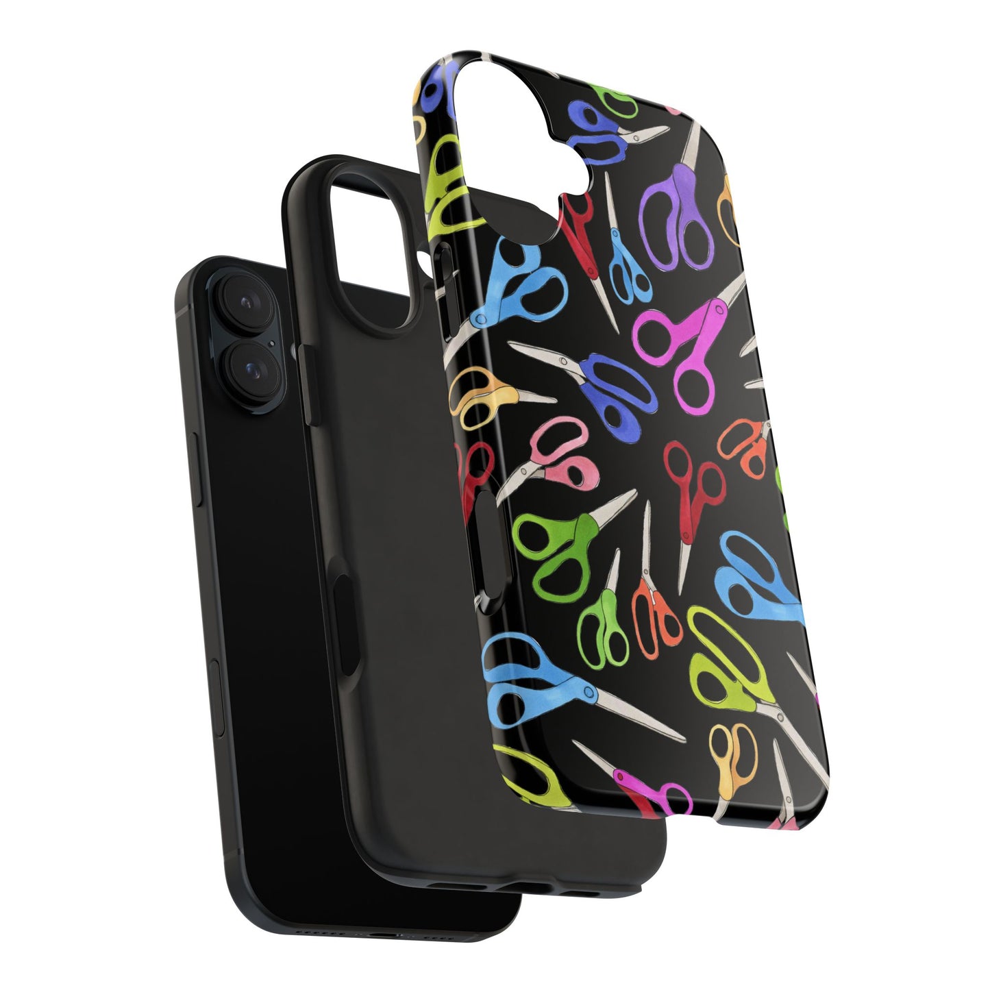 Shear Fun Black Phone Case