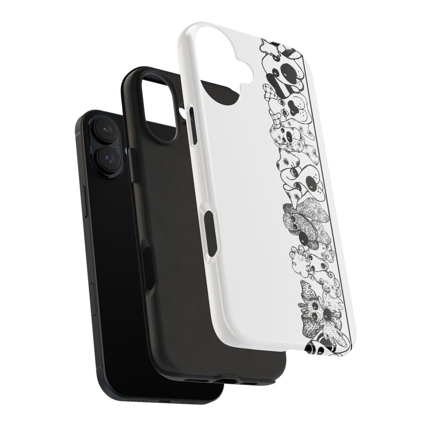 Doggie Dear Border Phone Case