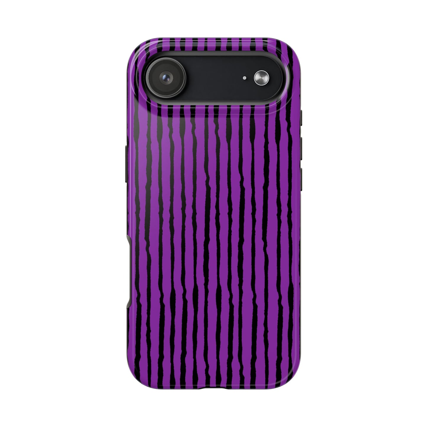 Sorta Stripe Purple / Black Phone Case