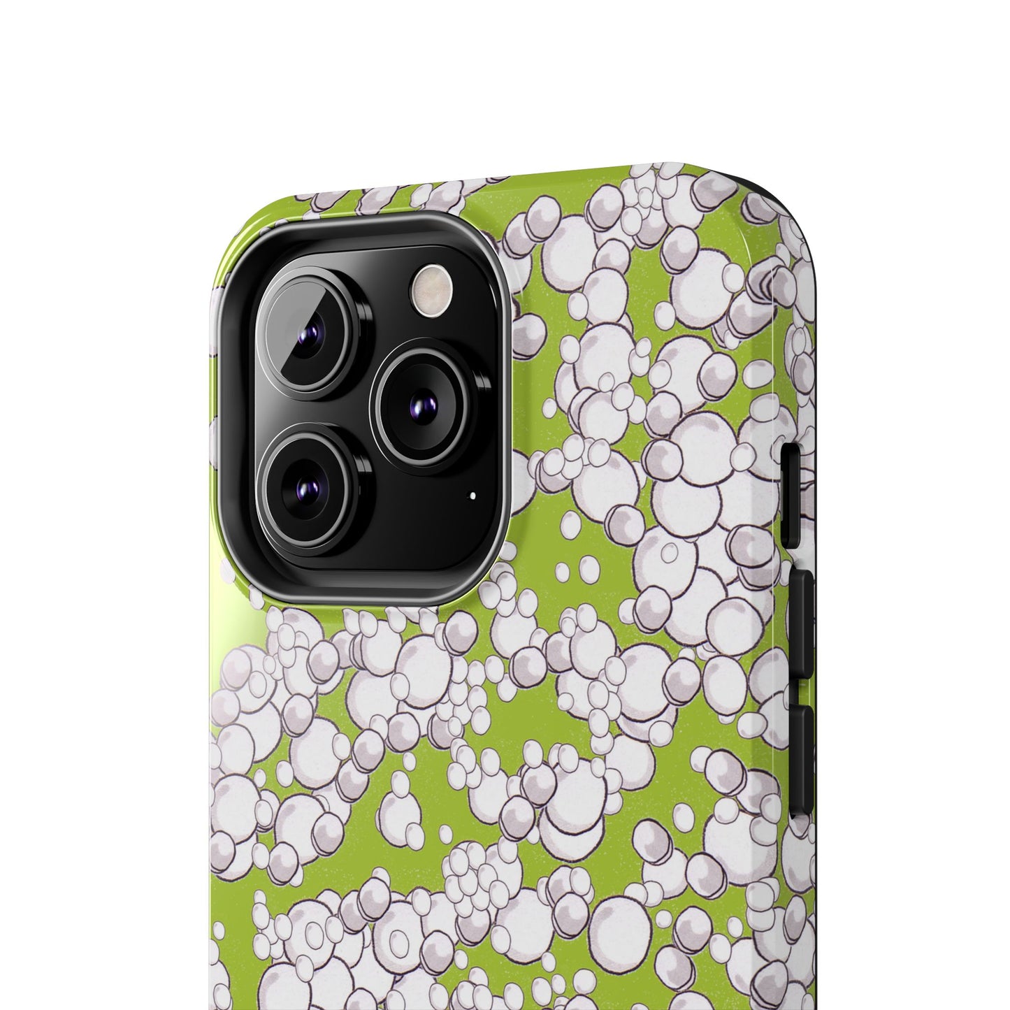 Bubble Dots Green Phone Case