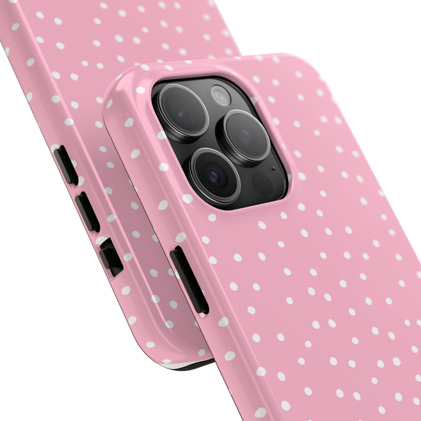 Dinky Dots Pink / White Phone Case