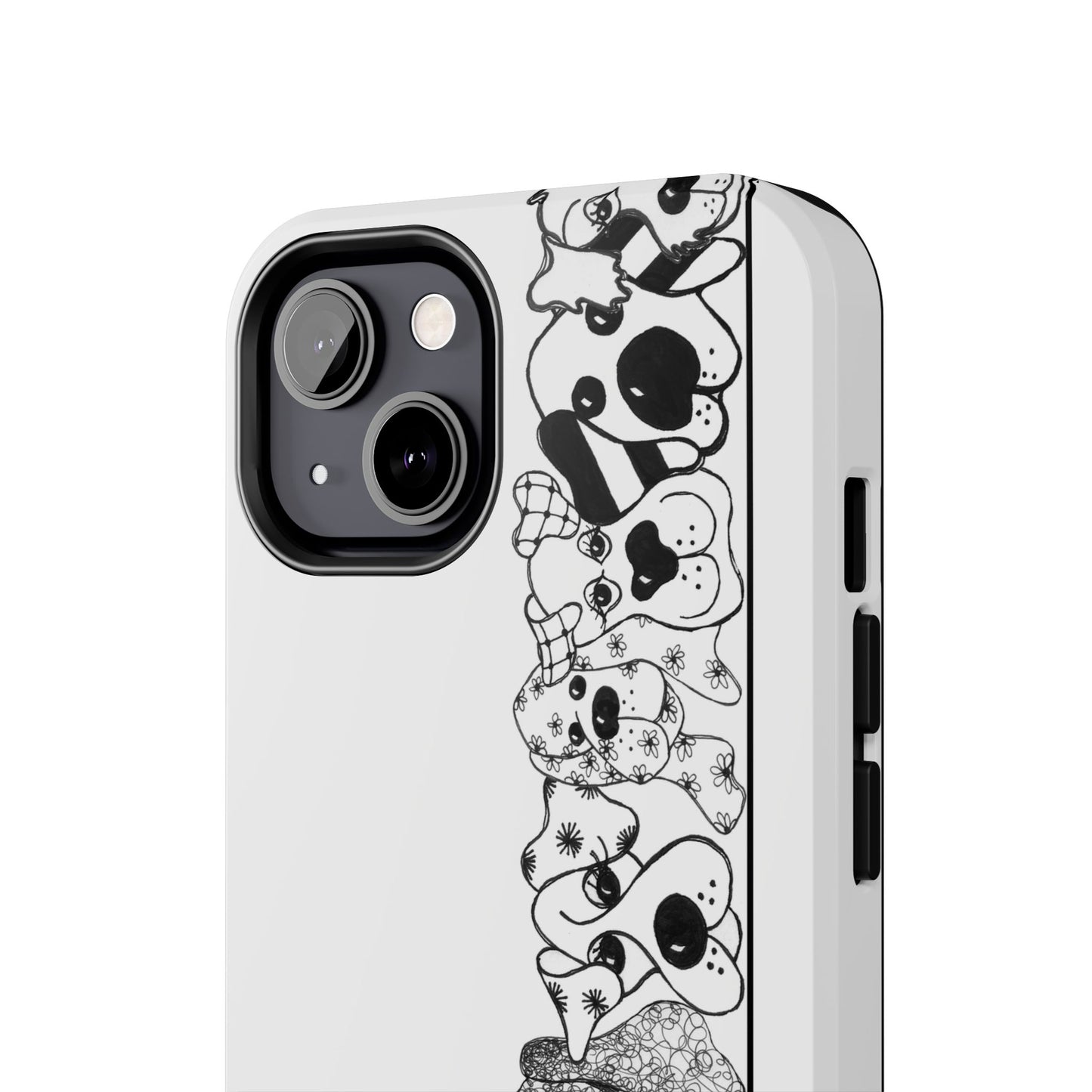 Doggie Dear Border Phone Case