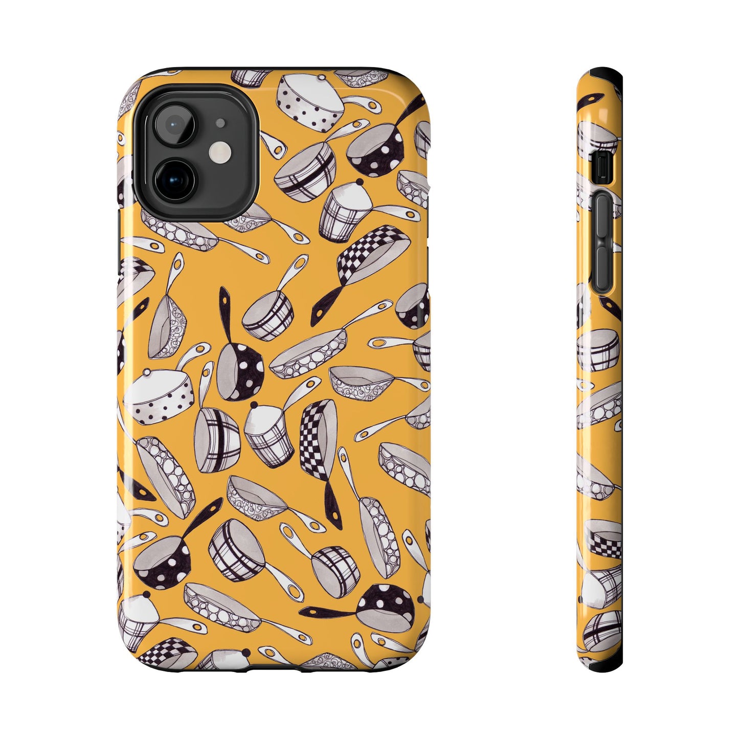 Pots & Pans Flyin' Yellow Phone Case
