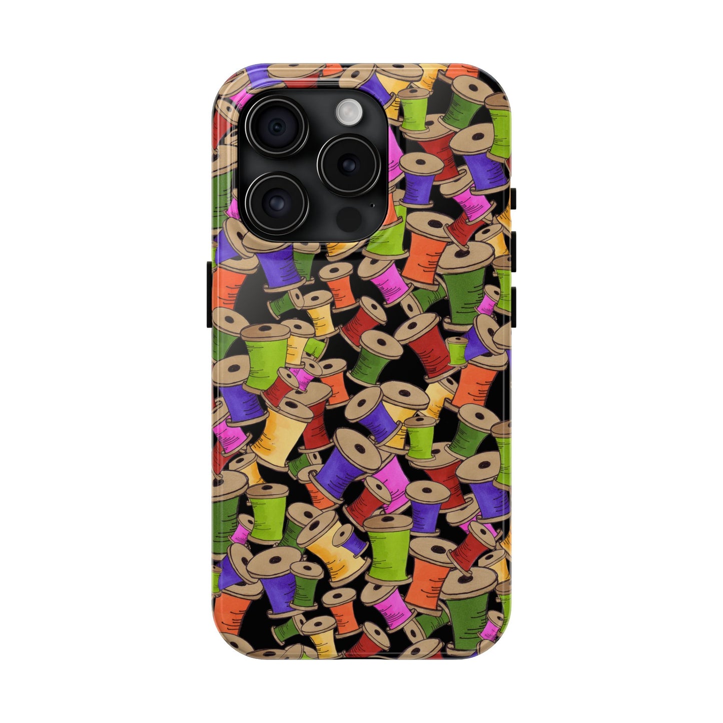 Spoolopoly Black Phone Case