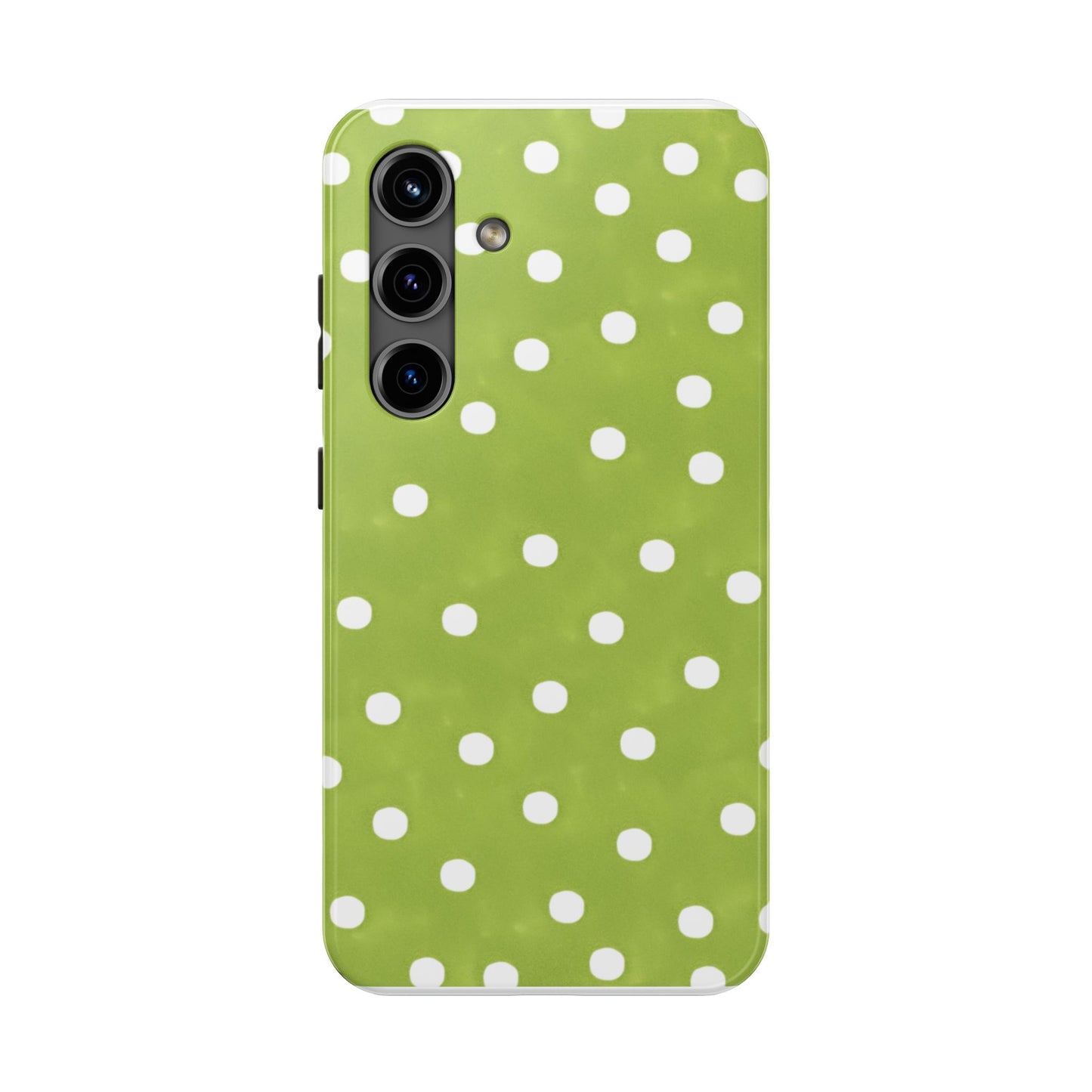 Plump Dots Green Phone Case