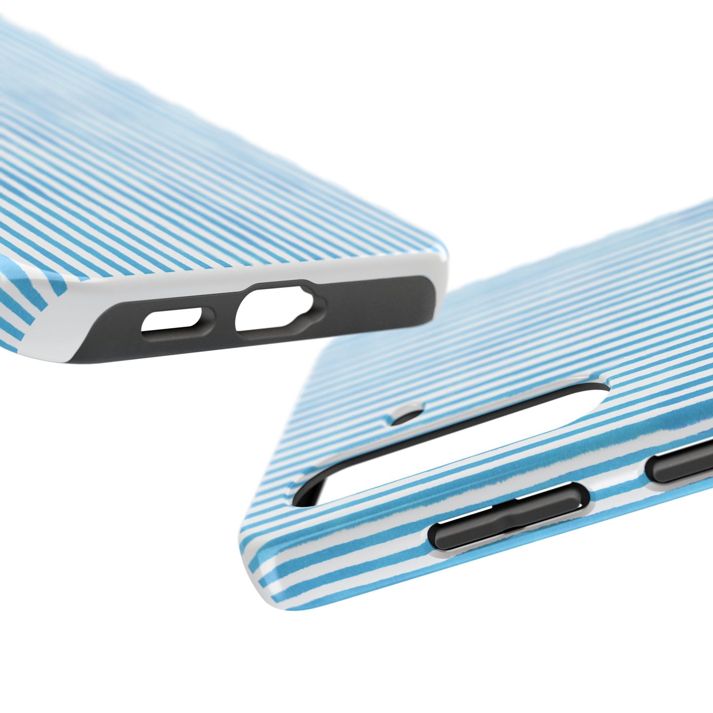 Lazy Stripe Turquoise Phone Case