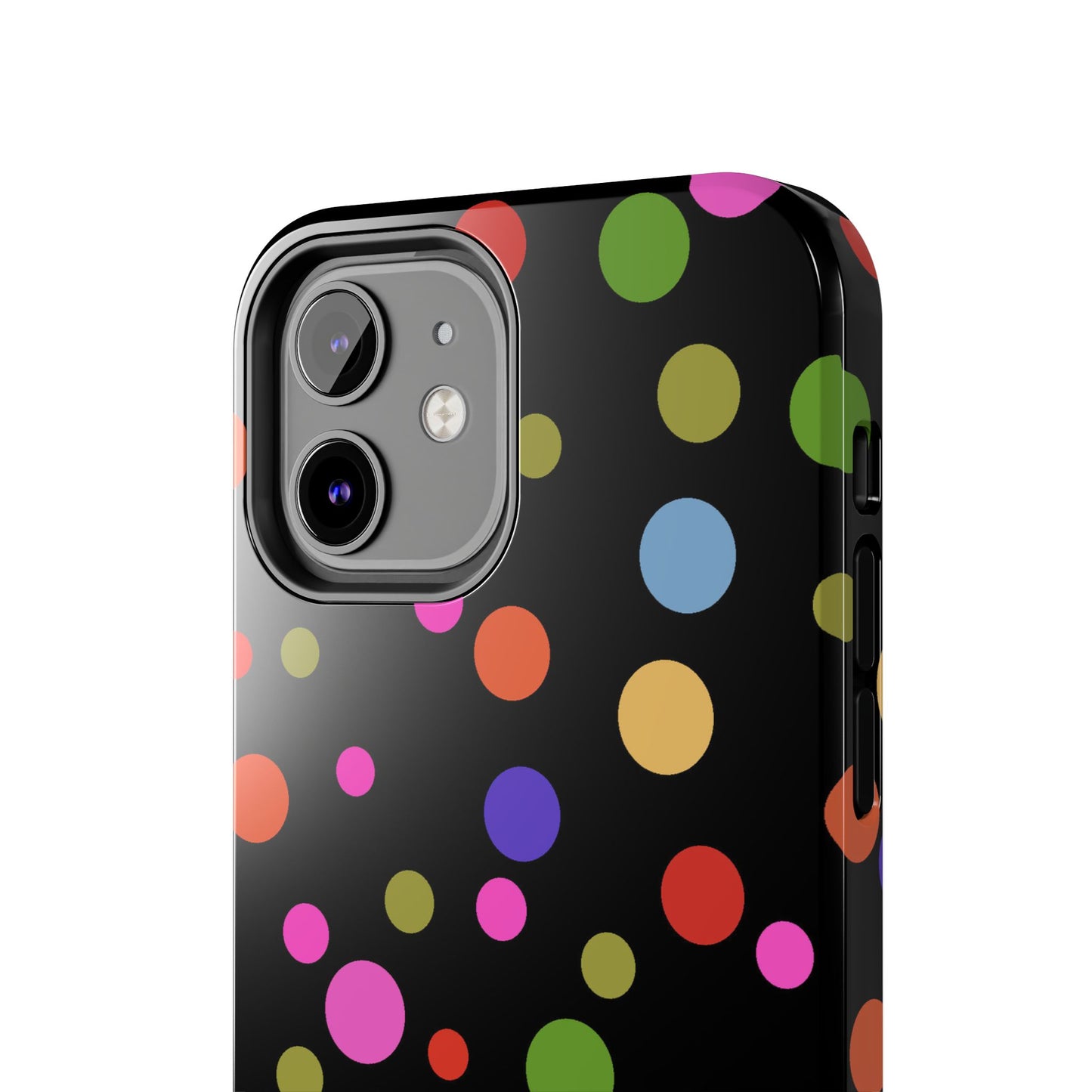 Dot Assortment Black Phone Case