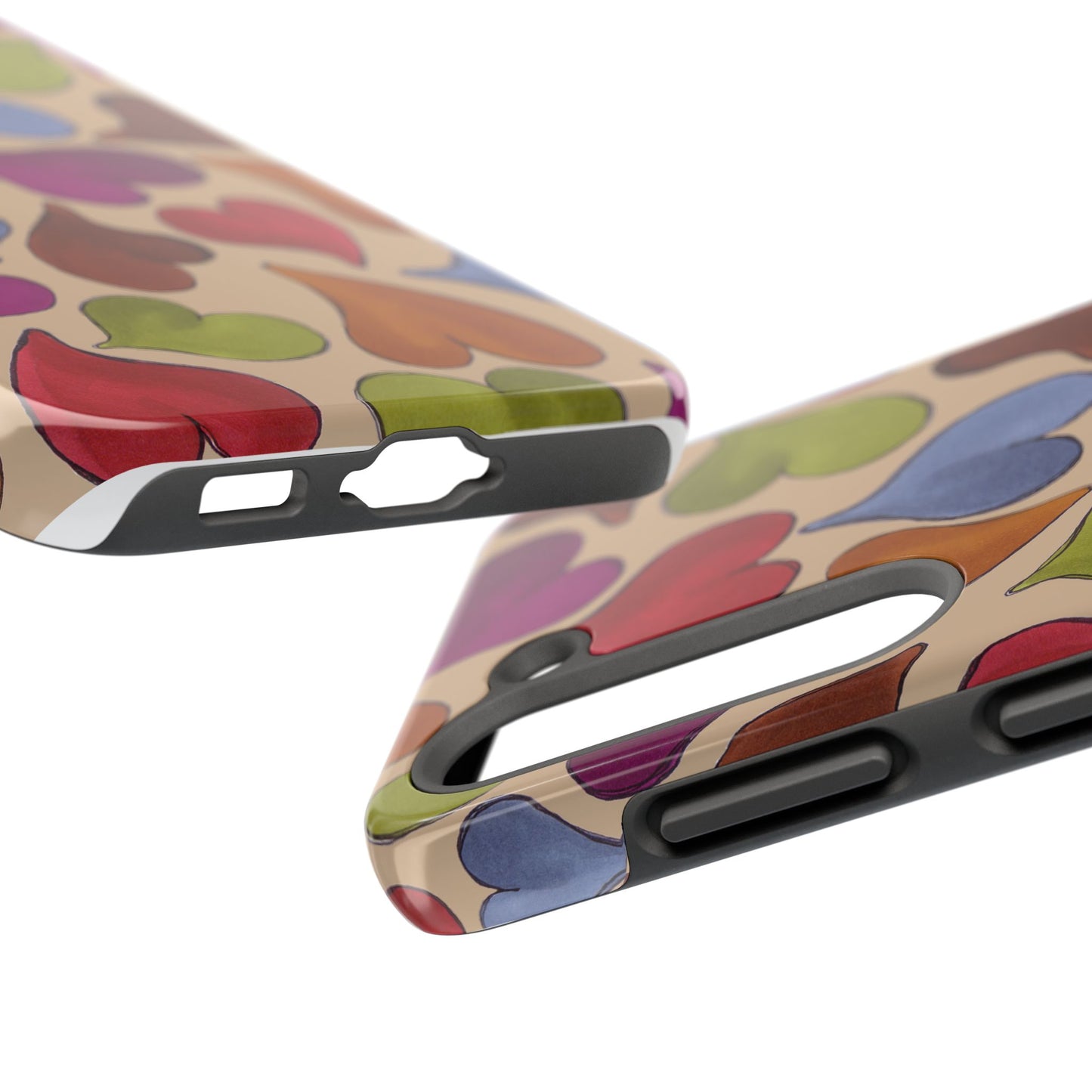 Big Hearted Khaki Phone Case