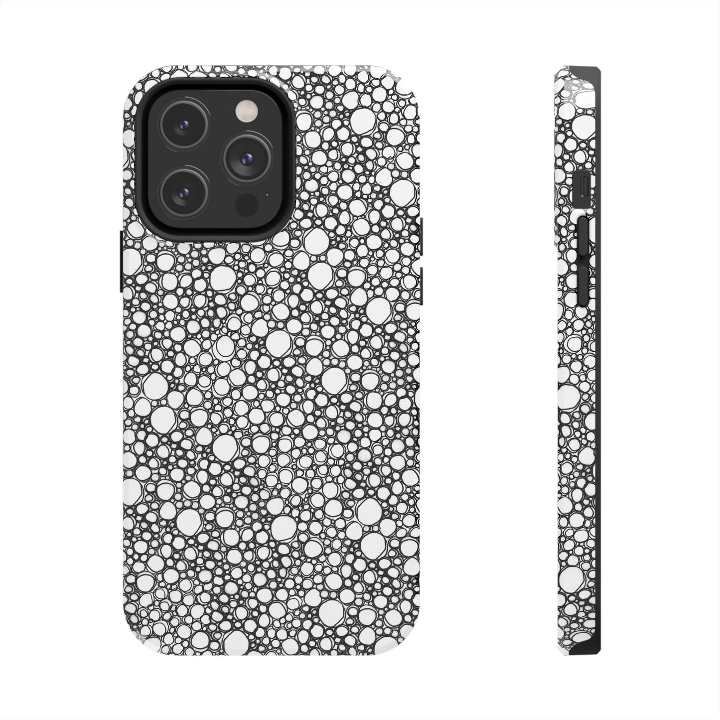 Air Bubbles Black Phone Case