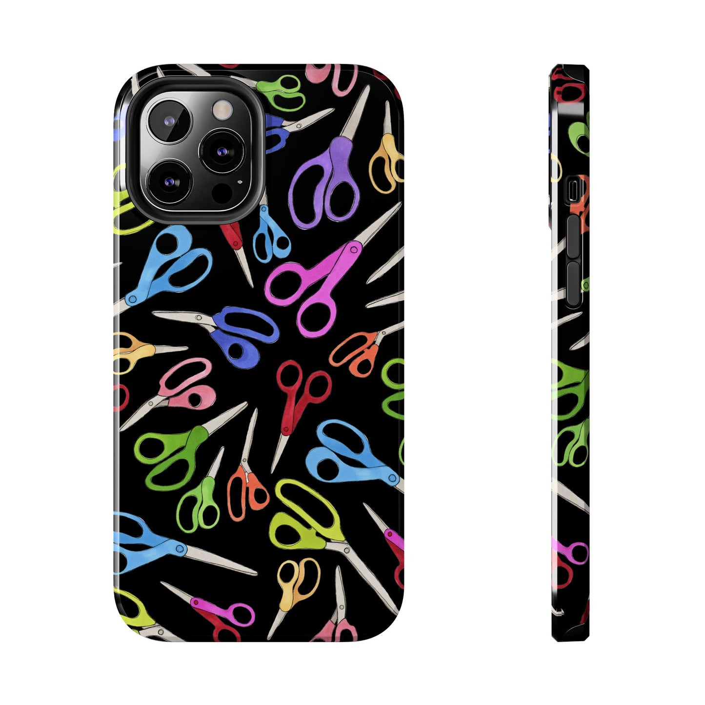 Shear Fun Black Phone Case