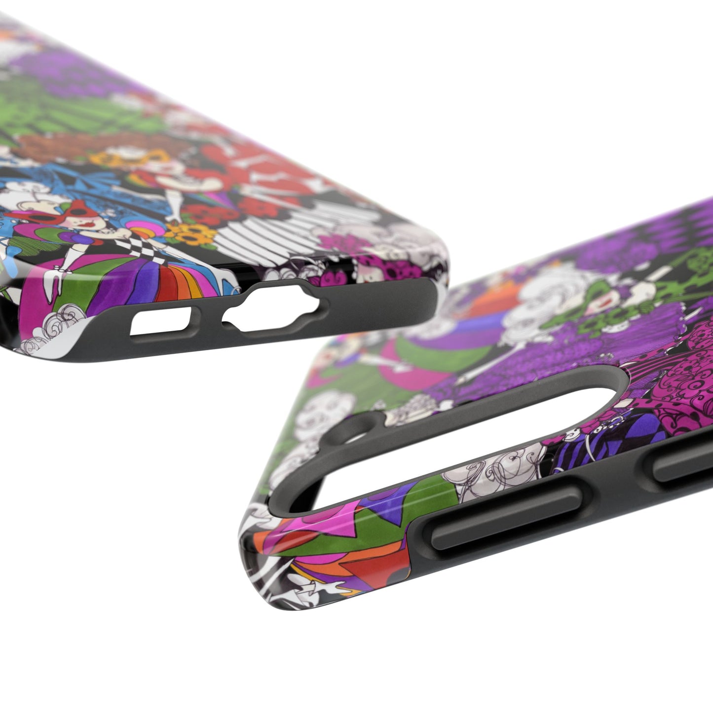 Crowded Dance Floor Black Phone Case